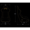 Fotel Sportowy Bimarco Cobra PRO Welur Blue FIA