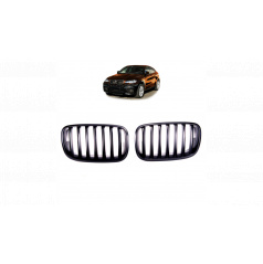 Gril BMW X6 E71 E72 X5 E70 jednotlivé rebro Matná čierna