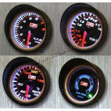 Prídavné mechanické budíky AUTO GAUGE - SMOKE II Prídavné mechanické budíky AUTO GAUGE - SMOKE II