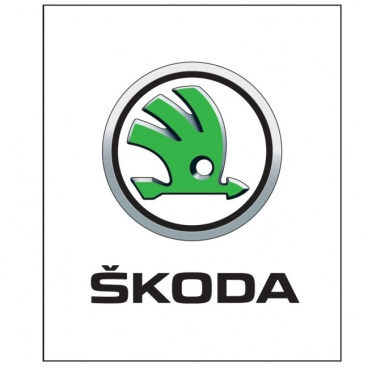 Originálne samolepiace logo Škoda 15 cm Originálne samolepiace logo Škoda 15 cm