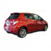 Ochranné bočné lišty na dvere, Toyota Yaris, 2014-2017, 5-dverové, HTB