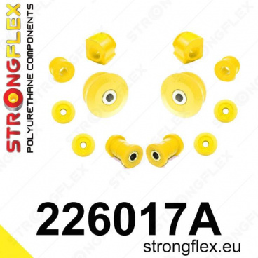 VW Vento Strongflex Šport zostava silentblokov len pre prednú nápravu 10 ks VW Vento Strongflex Šport zostava silentblokov len pre prednú nápravu 10 ks