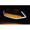 VW T6 2015- predné číre svetlá black tube light LED DRL (LPVWR0)
