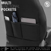 Kompletná sada poťahov na autosedačky OTOM LIMITED 102 ČIERNA/SIVÁ 3-ZIP