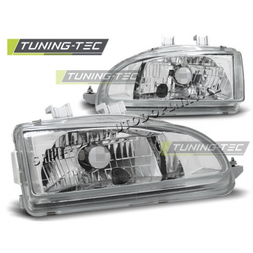 Honda Civic 09.1991-08.1995 2D / 3D predné číre svetlá chrome (LPHO14) Honda Civic 09.1991-08.1995 2D / 3D predné číre svetlá chrome (LPHO14)