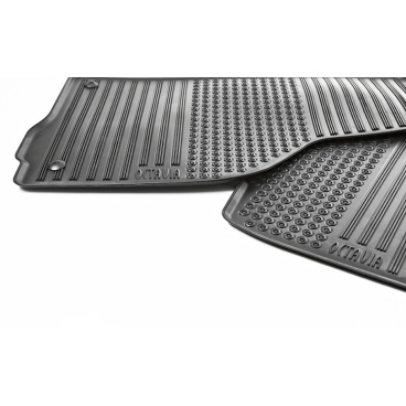 Gumové koberce pre Škoda Octavia II Gumové koberce pre Škoda Octavia II
