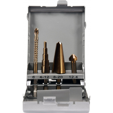 Sada 4ks univerzálních fréz 1/4" Sada 4ks univerzálních fréz 1/4"