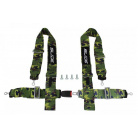 4-bodový 75 mm bezpečnosťou pás SLIDE CAMOUFLAGE