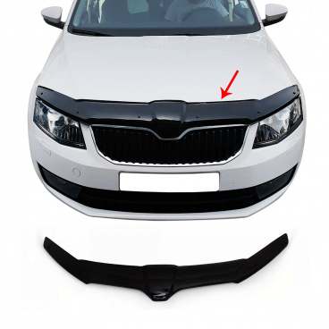 Ochranný deflektor kapoty Škoda Octavia III Ochranný deflektor kapoty Škoda Octavia III
