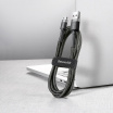 Kábel USB na micro USB Baseus Cafule 2.0A 3m šedo-čierny