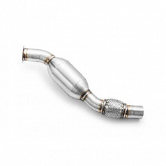 Downpipe BMW BMW E81, E87, E82, E88 N47 116D, 118D, 120D, 123D + Tlmič