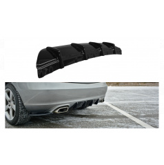 Difúzor zadný Mercedes-Benz SLK R172 Lesklá čierna