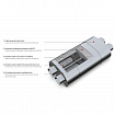 Športový nerezový stredový výfuk RM MOTORS DUAL 60 mm / 400 mm