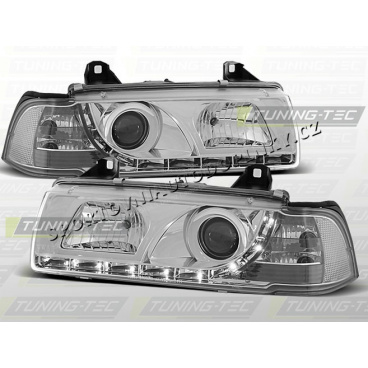 BMW E36 90-99 Devil Eyes chróm (LPBM51) - sedan, compact, touring