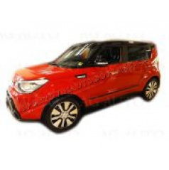 Kia Soul II, 2013+ hatchback, bočné ochranné lišty dverí