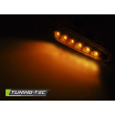 BMW E46 01-05 BOČNÉ SMEROVKY LED - SMOKE (KBBM29) - sedan / touring