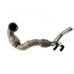 Downpipe Decat - nerez náhrada katalyzátora AUDI S3 VW GOLF VII R 2.0T + termická clona