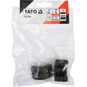 Náhradní čelisti k lisovacím kleštím YT-21735 typ U 20mm Náhradní čelisti k lisovacím kleštím YT-21735 typ U 20mm