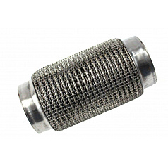 Flexibilná výfuková spojka 45x100mm Zosilnená 304SS