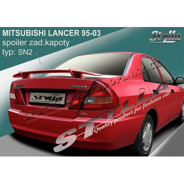 MITSUBISHI LANCER sedan 95-03 spoiler zad. kapoty (EU homologace) MITSUBISHI LANCER sedan 95-03 spoiler zad. kapoty (EU homologace)