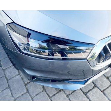 Mračítka předních světel Škoda Fabia IV černé Mračítka předních světel Škoda Fabia IV černé