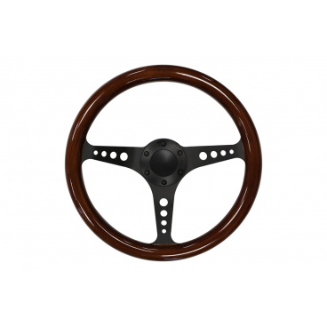 Volant 350mm Drevo Čierny