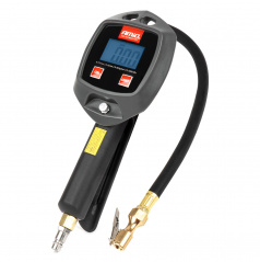 Pištoľ na pumpovanie s digitálnym manometrom 18 bar AMIO-04482