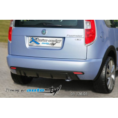Škoda Roomster zadný difúzor Sport - čierný dezén