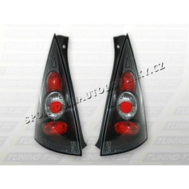 Citroen C3 2002-09 zadné lampy black (LTCI05) 