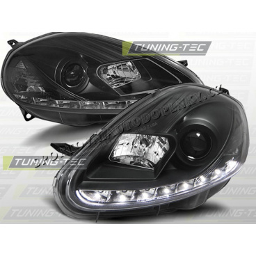 Fiat Grande Punto 2005-09 predné číra LED svetlá daylight black (LPFI06) Fiat Grande Punto 2005-09 predné číra LED svetlá daylight black (LPFI06)