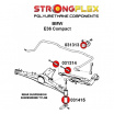 BMW rada 3 (E36) Compact Strongflex kompletná zostava silentblokov 17 ks