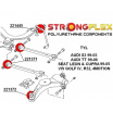 VW Golf IV 1997-2003 R32 Strongflex kompletná zostava silentblokov 14 ks