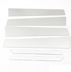 Nerez kryty okenných stĺpikov Hyundai ix35 2010-15