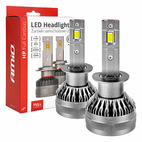 Žiarovky automobilové LED séria HP Full Canbus H1 12V 24V 6500K AMIO-03671 Žiarovky automobilové LED séria HP Full Canbus H1 12V 24V 6500K AMIO-03671