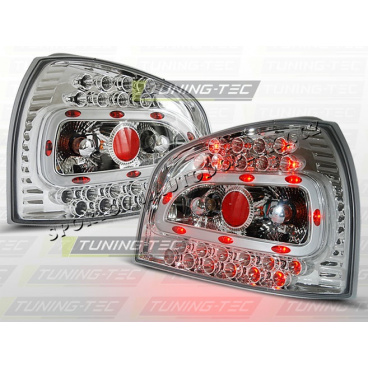 AUDI A3 (8L) 1996-03 zadné LED lampy CHROME (LDAU16)
