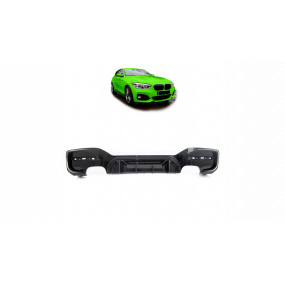 Difúzor BMW 1 F20 F21 Facelift Zadný Carbon Look