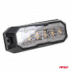 Výstražná oranžová lampa s funkciou obrysových a pozičných svetiel LED R65 R148 12V 24V 24W