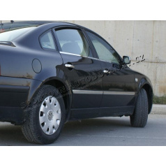 Volkswagen Passat B5 97-00 3B nerez chróm spodné lišty okien Omsa Line