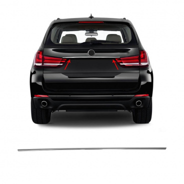 Nerez leštená lišta nad ŠPZ Omtec BMW X5 2013+ (F15, G05) Nerez leštená lišta nad ŠPZ Omtec BMW X5 2013+ (F15, G05)
