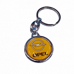 Kľúčenka OPEL guľatá žltá