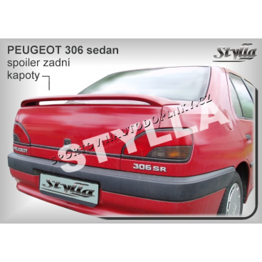 PEUGEOT 306 SEDAN (93-01) spoiler zad. kapoty (EU homologace) PEUGEOT 306 SEDAN (93-01) spoiler zad. kapoty (EU homologace)