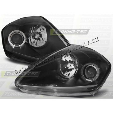 MITSUBISHI ECLIPSE D50 2000-05 PŘEDNÍ ČÍRÁ SVĚTLA ANGEL EYES BLACK MITSUBISHI ECLIPSE D50 2000-05 PŘEDNÍ ČÍRÁ SVĚTLA ANGEL EYES BLACK