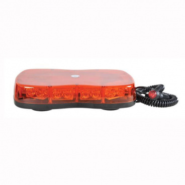 Maják multifunkčný 12/24V oranžový TIR LED