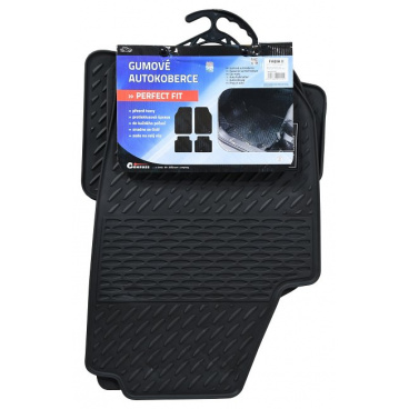 Koberce gumenné Škoda Fabia II - Perfect fit sada 4ks s fixáciou Koberce gumenné Škoda Fabia II - Perfect fit sada 4ks s fixáciou