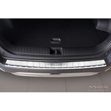 Nerez kryt-ochrana prahu zadného nárazníka Kia Sportage 2021+ strieborný