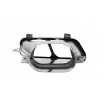 Koncovka tlmiča 210x80mm vstup 140x85mm Mercedes A45 S600 Black Sada