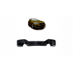 Difúzor BMW 1 F20 F21 Facelift Zadný Lesklá Čierna