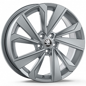 Originálne koleso z ľahkej zliatiny RIEGEL 17" Škoda Fabia SILVER