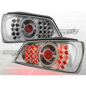 PEUGEOT 306 1997-01 ZADNÉ LED LAMPY CHROME (LDPE14)
