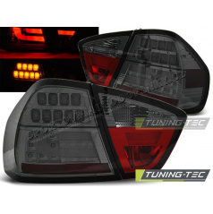 BMW E90 03.2005-08.2008 zadné LED lampy smoke BAR (LDBM75)